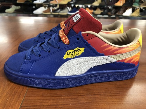 Ragazzo Puma 385123 01 Camoscio Strati Firecracker Jr NUOVISSIMO Taglia 5 5