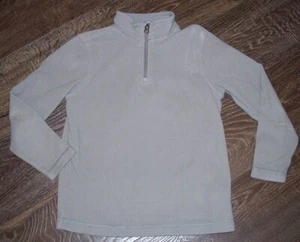 LANDS' END KIDS~gray fleece 1/4 zipper pullover shirt jacket~Kids size L~7~ - Picture 1 of 1