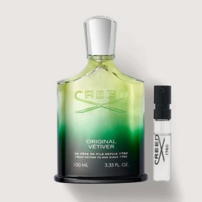 Vial spray Creed Original Vetiver 2 ml nuevo sellado de fábrica Foto 1 de 4