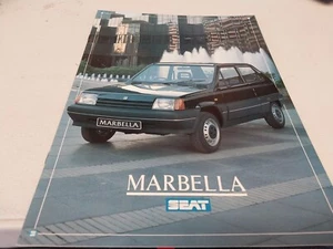 1988? Folleto de ventas original de SEAT MARBELLA - Imagen 1 de 7