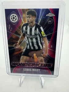 2023-24 Topps Chrome UEFA Club Wonderkids #WK6 Lewis Miley - Picture 1 of 2