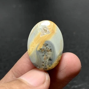 Cabujón Jaspe Maligano 25x17,5x4mm Alta Calidad 16 ct - Imagen 1 de 7