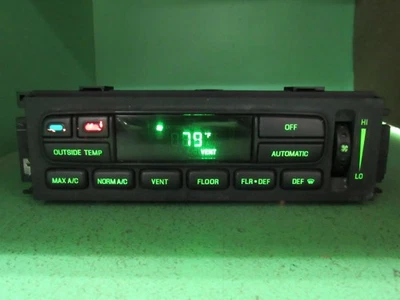 98-00 CROWN VIC EATC AUTOMATIC CLIMATE HEATER CONTROL F8AH-19C933-AD REBUILT 234 - Image 1 of 4