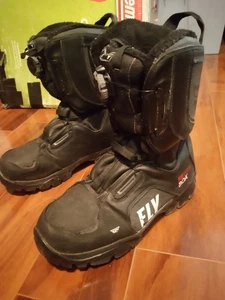 Fly Racing Adult BOA Snowmobile Boots Black Size 10 US Marker BOA System Lacing - Bild 1 von 23