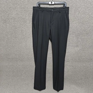 GREG NORMAN schwarze klassische Reise Mikrofaser Hose Größe 32 x 32 - Bild 1 von 11