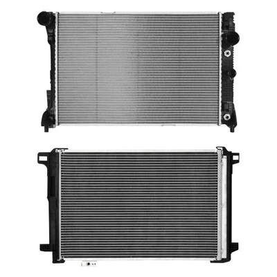 For Mercedes-Benz C350 2008-2012 Reach Cooling Radiator & Condenser Kit - Image 1 of 2