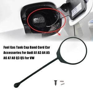 Fuel Gas Tank Cap Band Cord Car Accessories For Audi A1 A3 A4 A5 A6 A7 A8 Q3 Q5 - Foto 1 di 8