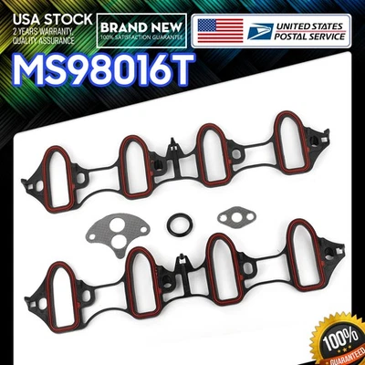 Nueva junta de colector de admisión de goma de Estados Unidos para Chevrolet Tahoe 2002-2004 5,3 L V8 Ohv Foto 1 de 4