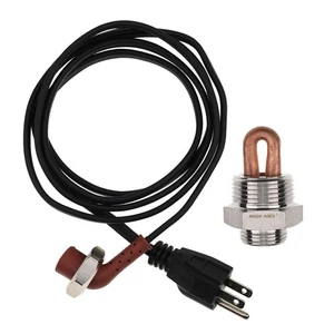 Engine Block Heater 3/4NPT 400W Fit for John Deere 50 60 70 730 A B D G New - Picture 1 of 5