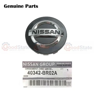 GENUINE Nissan Juke MY2014-On Leaf 2019-On Wheel Centre Hub Cap Gloss Black - Picture 1 of 2