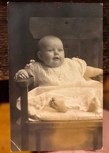 RPPC Photo Lois Vivian Huse (Mrs. William Wahl) c1909, Cranfills Gap, Bosque, TX - Picture 1 of 11