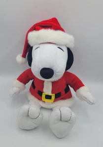 Hallmark Peanuts Collection Snoopy Santa Claus Plush Christmas 14in - Picture 1 of 7
