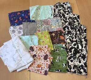 Joh Lot Animal/bird Print Fabric Sheets Brand New Sewing Crafts - Picture 1 of 6