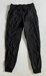 Lululemon Dance Studio Mid Rise Joggers Women’s Size 6 Color Black LW5ENMS - Picture 1 of 8