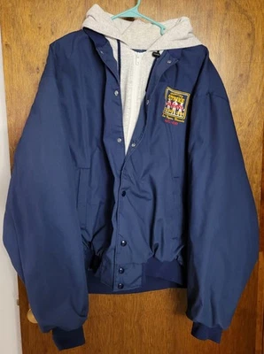 Chaqueta Solidaria King Louie 2XL De Colección Años 90 Frontier Hotel Strike Union Foto 1 de 4