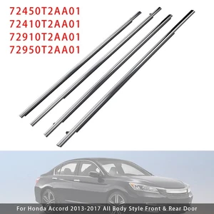 4PCS Door Weatherstrip Seal Für Honda Accord 2013-2017 - Bild 1 von 11