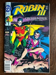 ROBIN III Cry of the Huntress #3 DC Comics 1993 Newsstand GD 2.0 Low Grade - Bild 1 von 12
