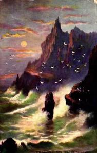 Postcard the chimney tops giants causeway Tuck Art - Picture 1 of 2