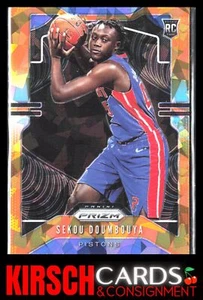 Sekou Doumbouya 2019-20 Panini Prizm #261 Prizms orange Eis Detroit Kolben - Bild 1 von 2