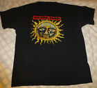 T-shirt homme vintage Sublime Sun Devil Skull Crâne Eye taille XL noir graphique
