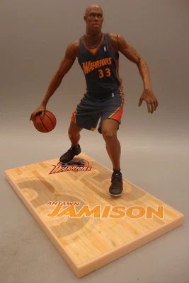 Figura suelta McFarlane 2002 Antawn Jamison Golden State Warriors Foto 1 de 4