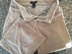 Express Stetch Corduroy Flare Jeans Size 5/6 - Picture 1 of 4