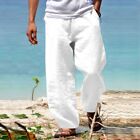 Pants Summer Trousers Wide-Leg Beach Yoga Bottoms Breathable Drawstring