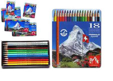 12 PASTELLI CARAN D'ACHE PRISMALO ACQUARELLABILI