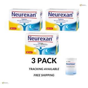 Neurexan Heel 50 comprimidos insomnio sueño inquieto mente hiperactiva paquete de 3 - Imagen 1 de 6