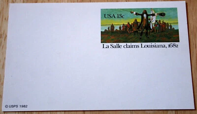 Scott #UX95 --- La Salle Claims Louisiana, 1682 - Image 1 of 2