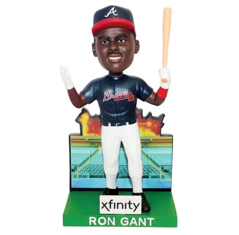 Ron Gant Atlanta Braves 93’ Pressbox Fire Bobblehead SGA 7/19/23 Cover