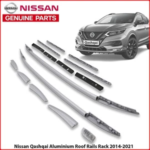 Roof Rails To Fit Nissan Qashqai 2014 - 2021 4x4 Aluminium Rack Bars Accessories - Picture 1 of 14