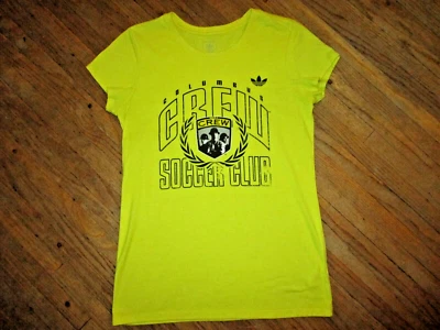 COLUMBUS CREW T SHIRT by ADIDAS Major League Soccer MLS Women LARGE - Image 1 of 3