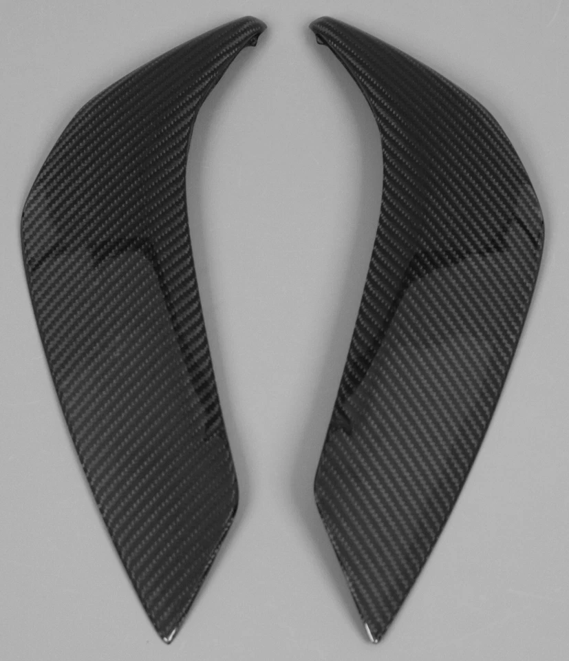 2010-2013 Yamaha FZ8 Tank Side Panels - 100% Carbon Fiber - Image 1 of 3