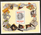 1981 Bob Marley Feuille Souvenir Timbre Jamaïque Scott519 Neuf neuf sans h Musicien Reggae       