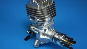 DLE 55 V2 with German Service Gasoline Engine Combustion Aircraft NEW & Original Packaging - Picture 1 of 4