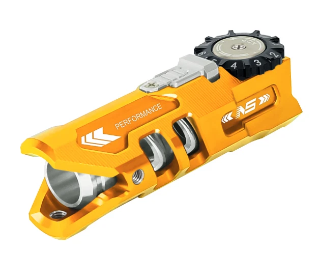 Nexxspeed CNC Aluminum Hopup Chamber (GOLD) - Action Army AAP-01/C