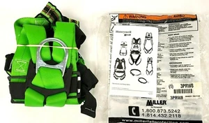 NEW FALLTECH P950/XXLGN 400LB Green 2XL Full Body Safety Harness - Picture 1 of 3