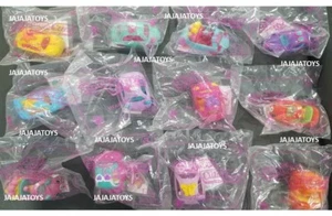 MCDONALDS 2019 SHOPKINS CUTIE AUTOS 12ER SET - ZUFÄLLIGE DESIGNS - VERSANDFERTIG - Bild 1 von 2