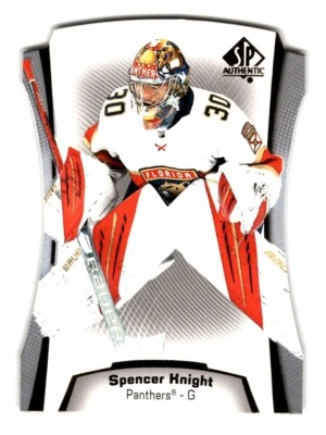 Spencer Knight 2021-22 SP Authentic Die-Cuts Rookie #DC-16 Florida Panthers - Image 1 of 2