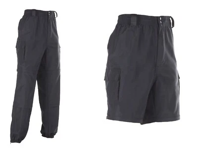 NWT UNITED UNIFORM MEDIUM SIX POCKET BIKE ZIP-OFF TO SHORTS PATROL PANTS NAVY - Image 1 of 4