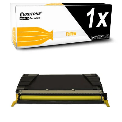 EUROTONE Toner YELLOW für Lexmark C-734-DN C-736-DTN C-734-DTN C-736-N X-738-DTE C-734-DW
