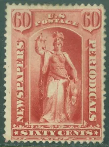 EDW1949SELL : USA 1879 Scott #PR67 Mint No Gum w/ thin. Light crease. Cat - Picture 1 of 2