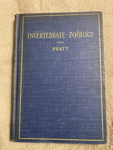 A Course In Invertebrate Zoology By Henry Sheeting Pratt HC 1902 - Picture 1 of 8