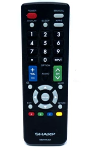 CONTROL REMOTO SHARP GB244WJSA OEM/GENUINO TV - Imagen 1 de 3