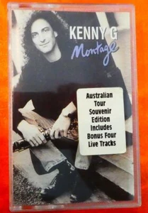 KENNY G Montage CASSETTE ~ RARE AUSTRALIAN  SOUVENIR TOUR Ltd Ed BONUS TRACKS - Picture 1 of 4