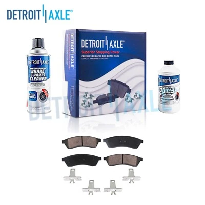 Rear Ceramic Brake Pads for 2004 2005 2006 Chevrolet Epica Suzuki Verona 2.5l - Image 1 of 4