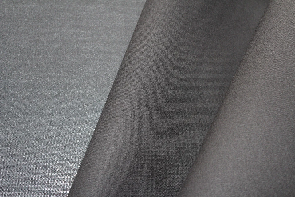 1 Lfm Aufbügelstoff 3,85€/m² Bügelflicken schwarz 110cm breit sehr stabil 21 - Bild 1 von 1