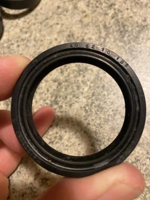 KIT PARAOLIO FORCELLA 40X52X10/10,5 MM MARZOCCHI 40 MM FORK TUBES  - Imagen 1 de 3