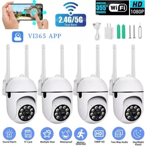 Cámara de Vigilancia de Seguridad Inalámbrica WiFi 5G Exterior Hogar Visión Nocturna HD 1080P - Imagen 1 de 21